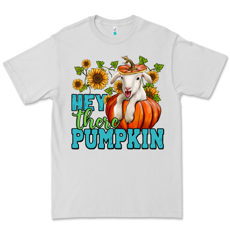 Hey There Pumpkin Lamb Premium Tee by NancyCooperArtShop | Teevron