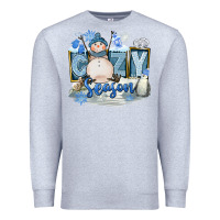 Heather Grey Cozy Season Premium Sweatshirt - FaDigitalArtStudio