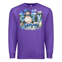 Purple Cozy Season Premium Sweatshirt - FaDigitalArtStudio
