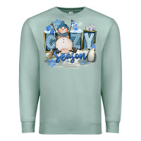 Seafoam Cozy Season Premium Sweatshirt - FaDigitalArtStudio