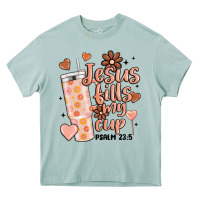 Arona valentine jesus fills my cup Heavy Core Tee - MaliasSmallBusiness