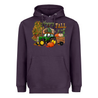 Plum Happy Fall Y'all Heavyweight Hoodie - BundleAndBundleShop