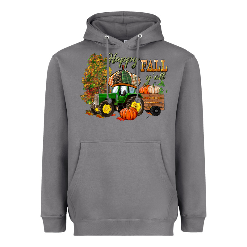 Happy Fall Y'all Heavyweight Hoodie by BundleAndBundleShop | Teevron