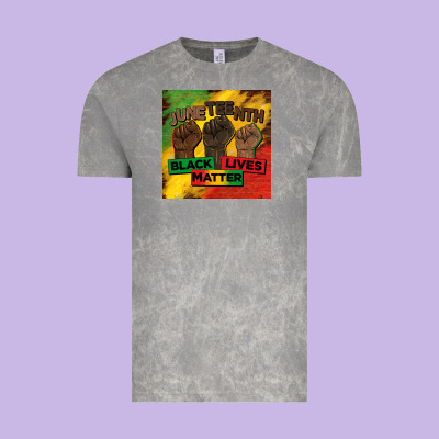 Juneteenth Black Lives Matter Mug  Coaster Vintage Tee Designed By Barkaloodesign