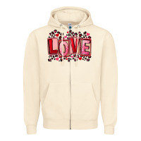 Sandshell Valentine's Day love Zipper Hoodie - FaDigitalArtStudio