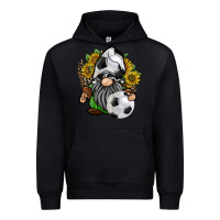 Black soccer gnome Urban Hoodie - RacoonDesign