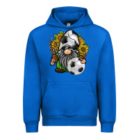 Cobalt soccer gnome Urban Hoodie - RacoonDesign