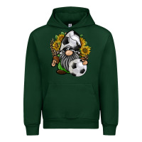 Foreset Green soccer gnome Urban Hoodie - RacoonDesign