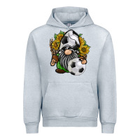 Heather Grey soccer gnome Urban Hoodie - RacoonDesign