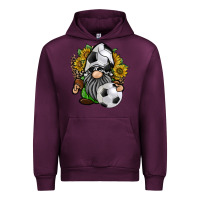 Mauve Wine soccer gnome Urban Hoodie - RacoonDesign