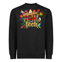 Black cinco de mayo nail tech Heavyweight Sweatshirt - CowGirlArtShop