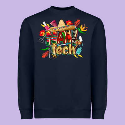 Cinco De Mayo Nail Tech Heavyweight Sweatshirt Designed By Cowgirlartshop