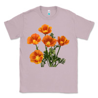 California Poppy Flower Classic Tee | Teevron