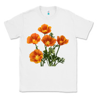 White California Poppy Flower Classic Tee - RanaPortraitStore