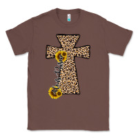 Chestnut he is risen leopard cross Classic Tee - JahusDesignShop