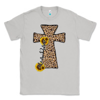 Moon Dust he is risen leopard cross Classic Tee - JahusDesignShop