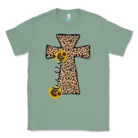 Sage he is risen leopard cross Classic Tee - JahusDesignShop