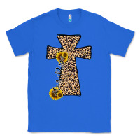 True Royal he is risen leopard cross Classic Tee - JahusDesignShop