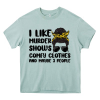 Arona i like murder shows comfy clothes and maybe 3 peop Heavy Core Tee - MaliasSmallBusiness