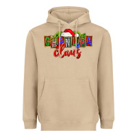 Mushroom Christmas Grandpa Claus Heavyweight Hoodie - FaDigitalArtStudio