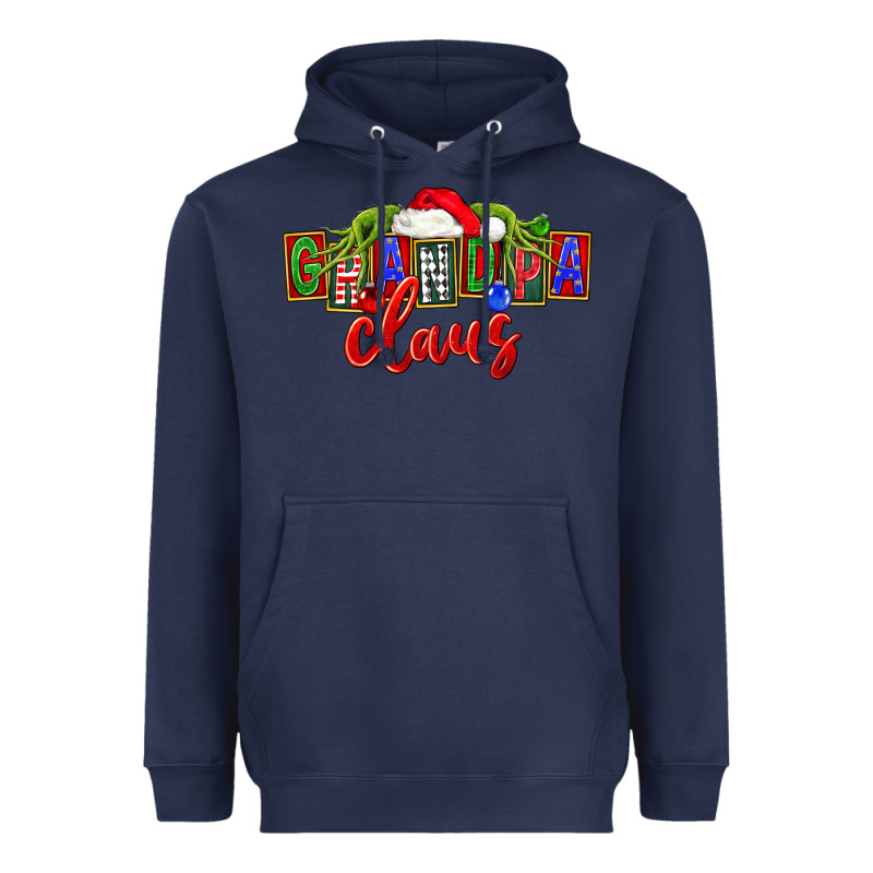 Christmas Grandpa Claus Heavyweight Hoodie by FaDigitalArtStudio | Teevron
