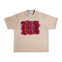 French Oak pink leopard background Urban Heavy Tee - RanaPortraitStore