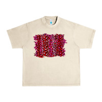 Sandshell pink leopard background Urban Heavy Tee - RanaPortraitStore