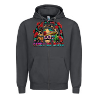 Smoke Cinco de mayo rainbow Zipper Hoodie - FaDigitalArtStudio