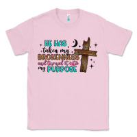 Bubblegum Pink he has taken my brokenness and turned it into my p Classic Tee - Artiststas