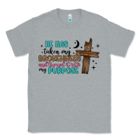 Heather Grey he has taken my brokenness and turned it into my p Classic Tee - Artiststas
