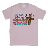 Lilac he has taken my brokenness and turned it into my p Classic Tee - Artiststas