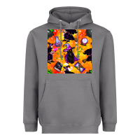 Storm halloween cat and witch seamless pattern Heavyweight Hoodie - BundleAndBundleShop