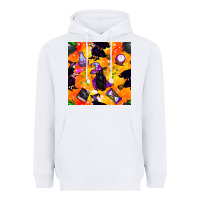 White halloween cat and witch seamless pattern Heavyweight Hoodie - BundleAndBundleShop