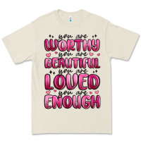 Bone you are worthy you are beautiful Premium Tee - MaliasSmallBusiness