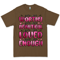 Cacao you are worthy you are beautiful Premium Tee - MaliasSmallBusiness