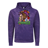 Cloud Purple momster halloween momlife Vintage Hoodie - Jasminsmagicworld