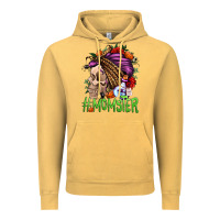 Vintage Mustard momster halloween momlife Vintage Hoodie - Jasminsmagicworld