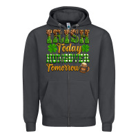 Smoke St. Patrick's Irish today hungover tomorrow Zipper Hoodie - OliviaCreatesArt
