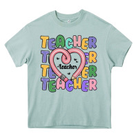Arona teacher and pencil heart Heavy Core Tee - MaliasSmallBusiness
