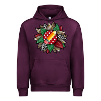 Mauve Wine teacher sunflower Urban Hoodie - RacoonDesign