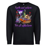 Black spells and potions for all afflictions Premium Sweatshirt - BundleAndBundleShop