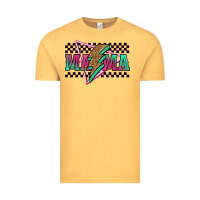Vintage Mustard mama techno lightning bolt Vintage Tee - Jasminsmagicworld