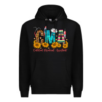 Black CMA Certified Medical Assistant Premium Hoodie - FaDigitalArtStudio
