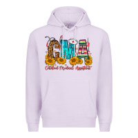 Lilac CMA Certified Medical Assistant Premium Hoodie - FaDigitalArtStudio