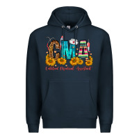 Navy CMA Certified Medical Assistant Premium Hoodie - FaDigitalArtStudio