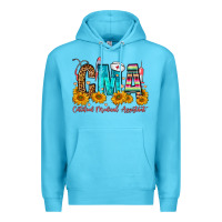 Ocean Blue CMA Certified Medical Assistant Premium Hoodie - FaDigitalArtStudio