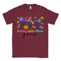 Burgundy helping little minds grow Classic Tee - Artiststas
