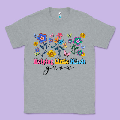 Helping Little Minds Grow Classic Tee Designed By Artiststas