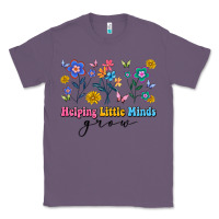Lavender helping little minds grow Classic Tee - Artiststas