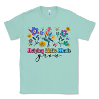 Seafoam helping little minds grow Classic Tee - Artiststas